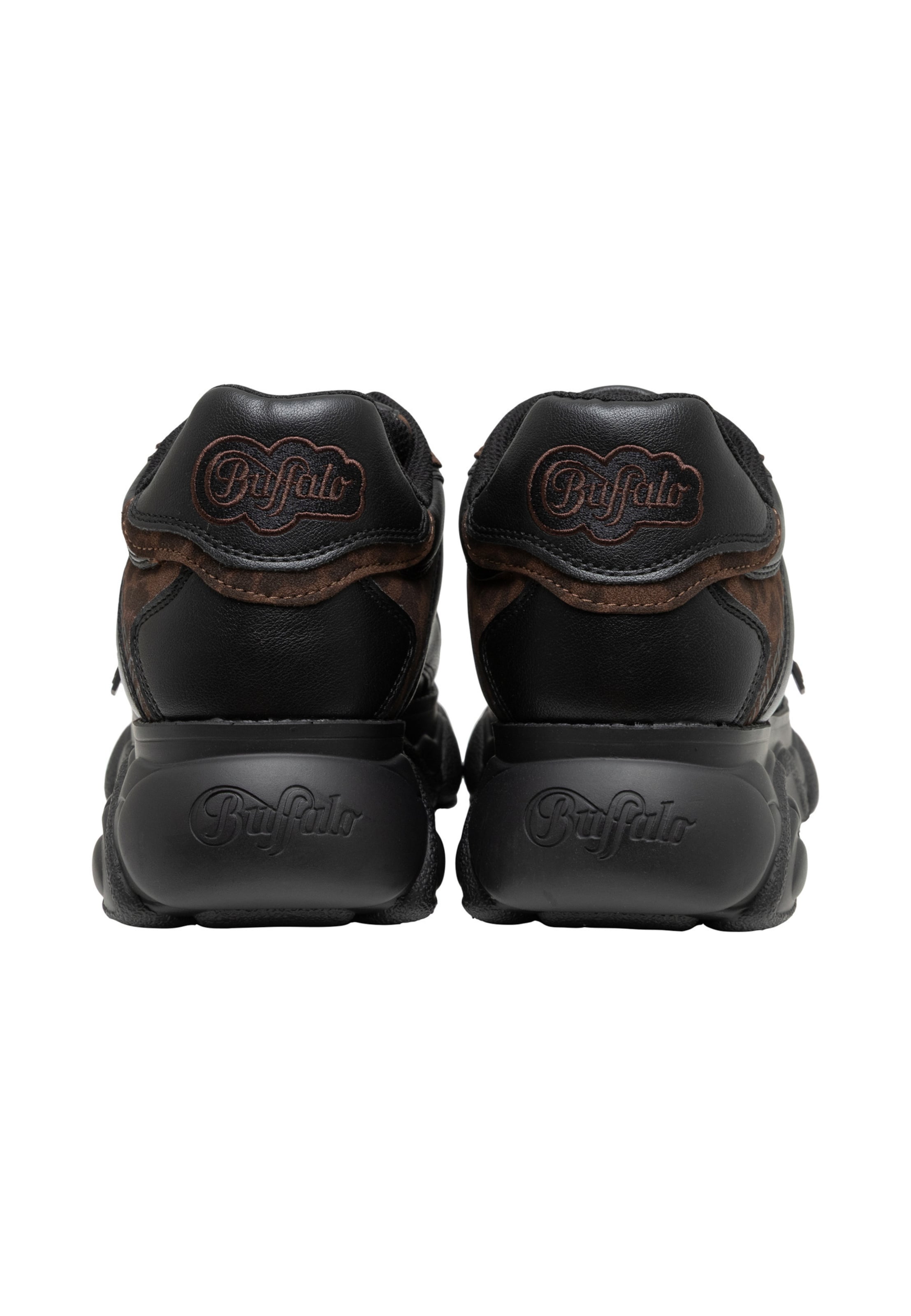 BUFFALO Sneakers laag 'Echo' in Zwart