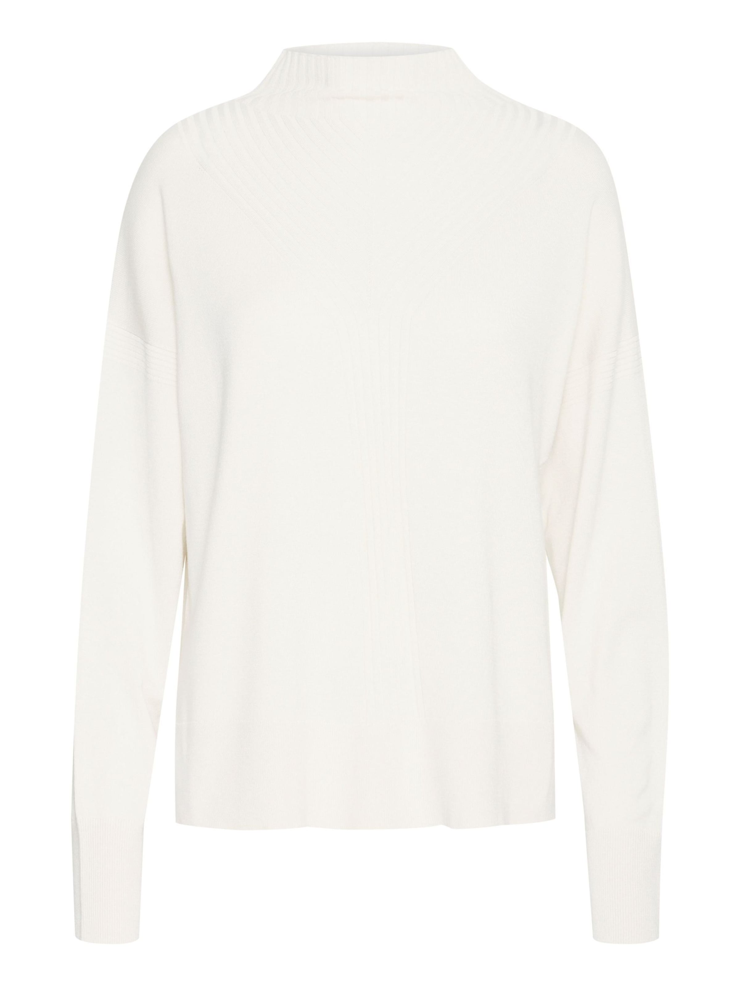 Fransa Pullover 'Alma 9' in Beige: Vorderseite
