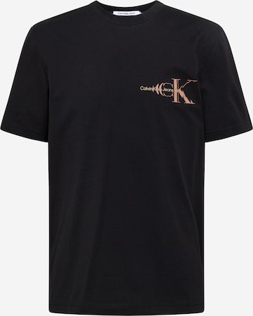 Calvin Klein Jeans T-Shirt in Schwarz: predná strana