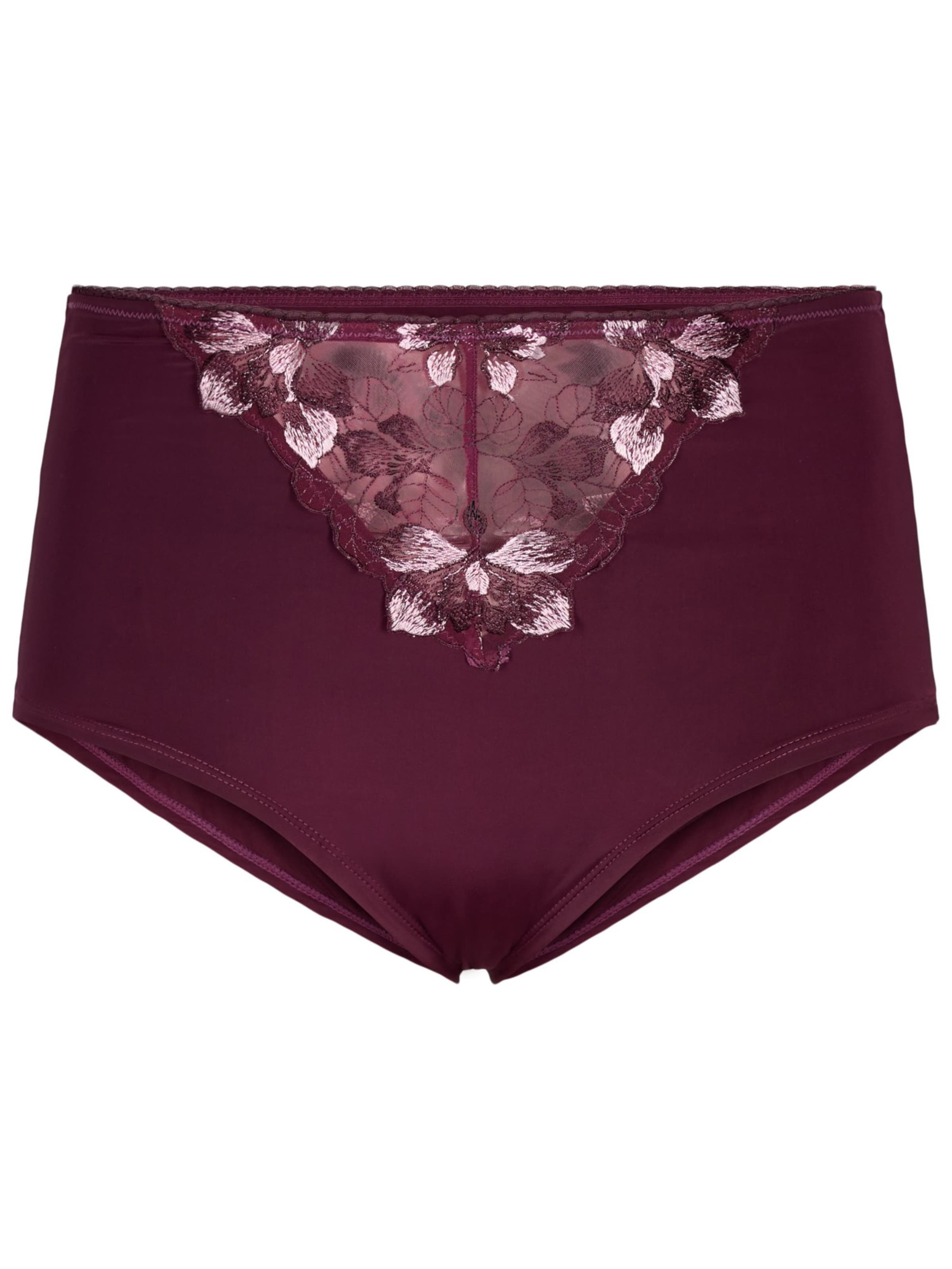 Devoted by Zizzi Panty 'LDITA' in Red: front