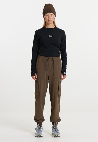 Effilé Pantalon de sport ' Salonga ' SOS en marron