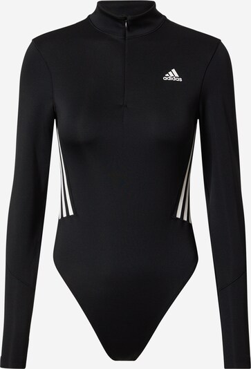Body sportiv 'LEOTARD' ADIDAS PERFORMANCE pe negru / alb, Vizualizare produs