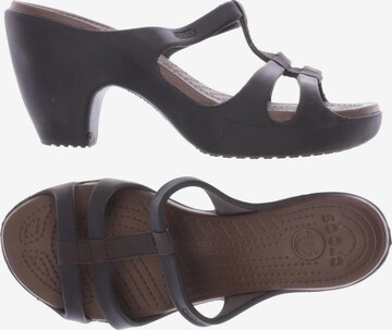 Crocs Sandals & High-Heeled Sandals in 41,5 in Brown: front