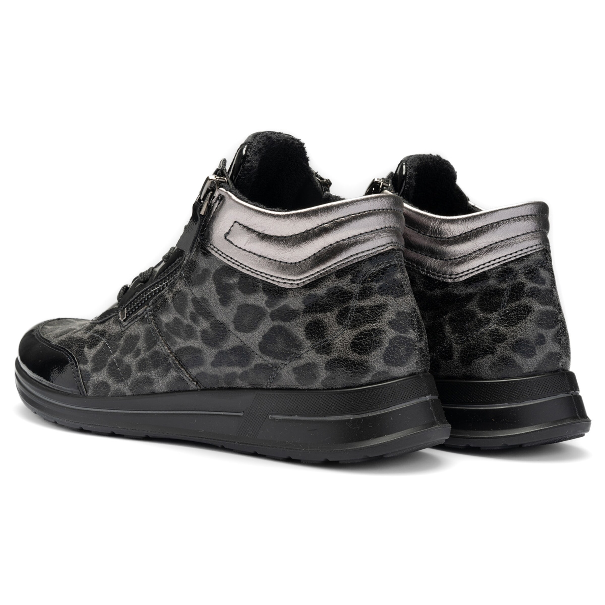 ARA Sneakers hoog in Zwart