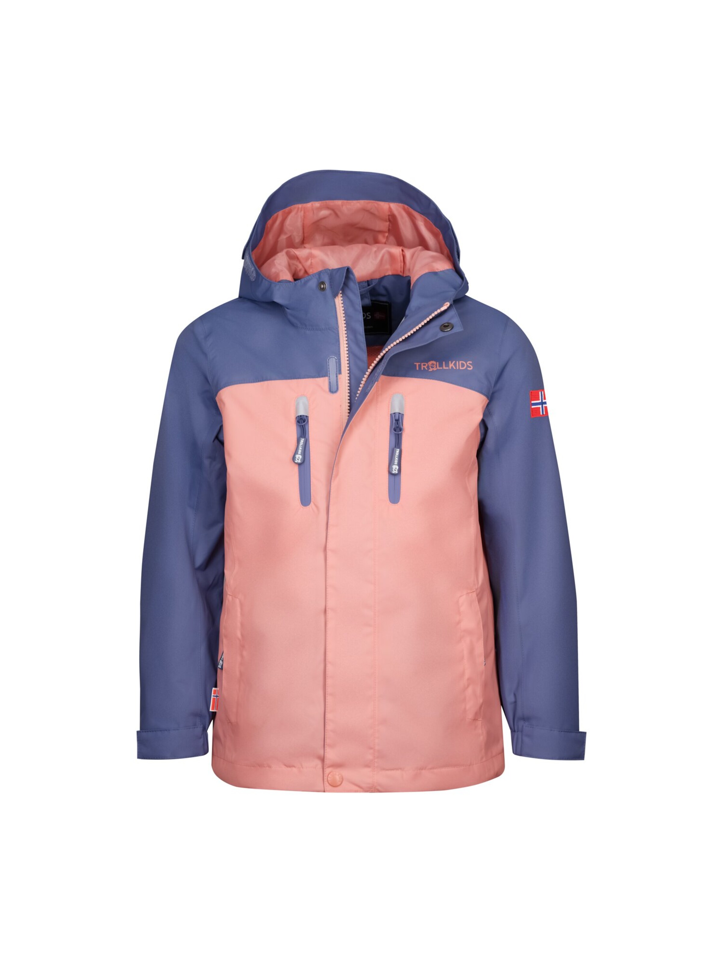 TROLLKIDS Outdoor jacket in Blue: front