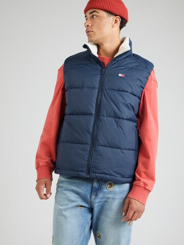 Tommy Jeans Väst i blå: framsida