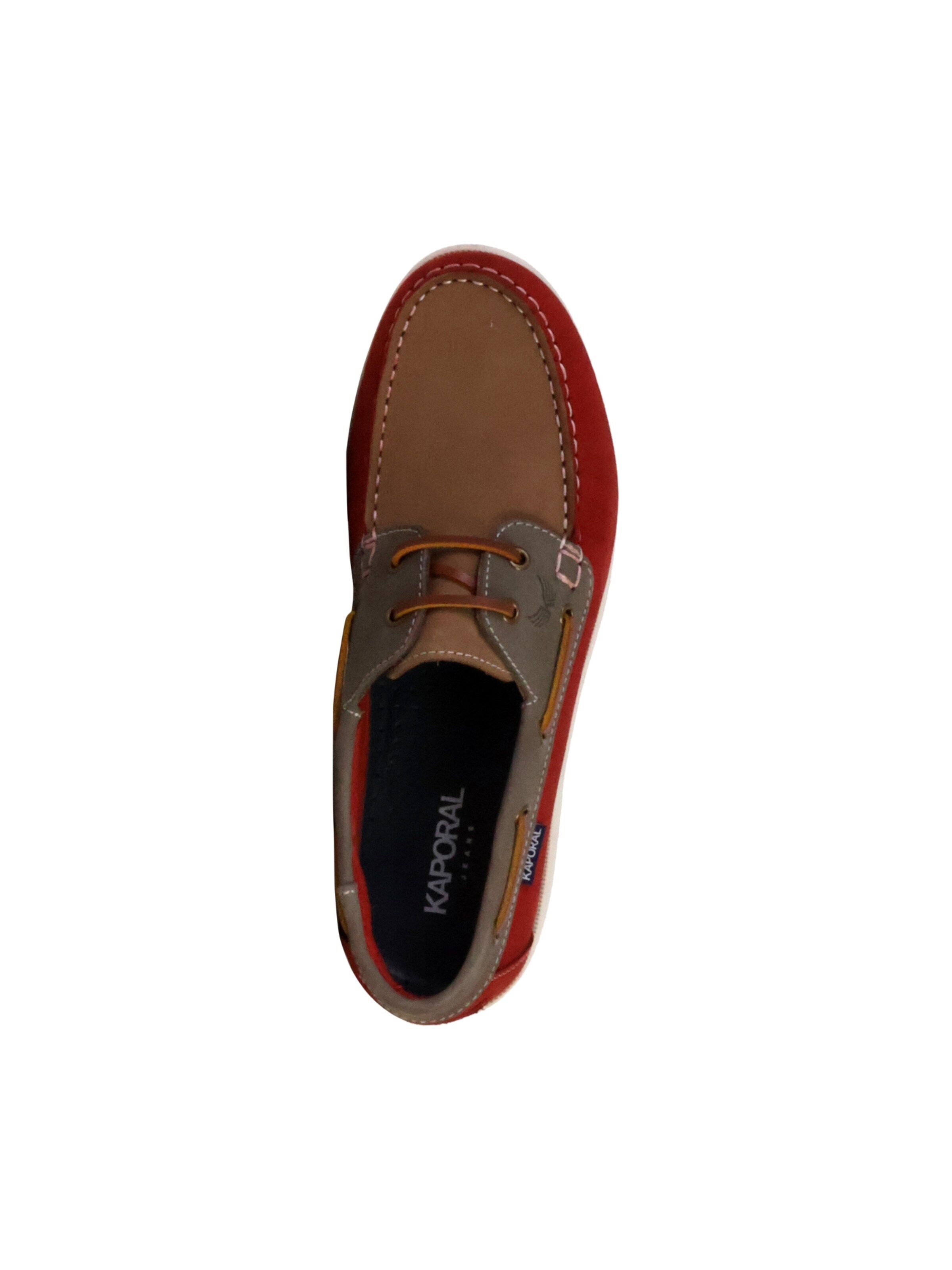 Kaporal - Zapatillas 'Fably-Ledermokassin' en rojo