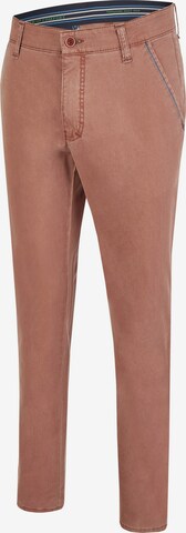 CLUB OF COMFORT Regular Chino Pants 'Garvey 6701' in Red