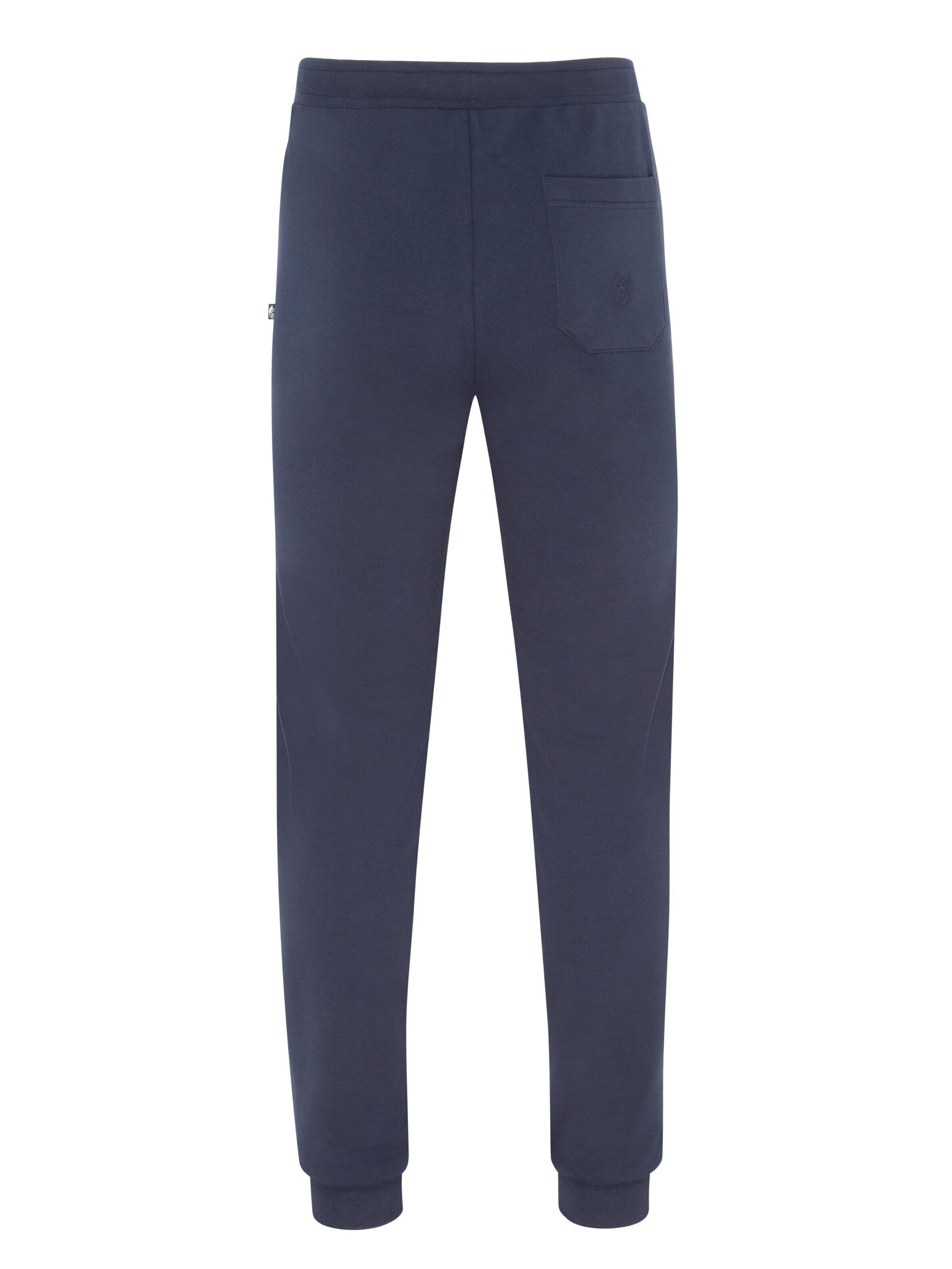 HAJO Regular Hose 'Herren Sweathose mit Bündchen, Premium Komfort'‌‌‌ in Blau