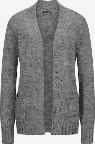 Goldner Knit Cardigan in Grey: front