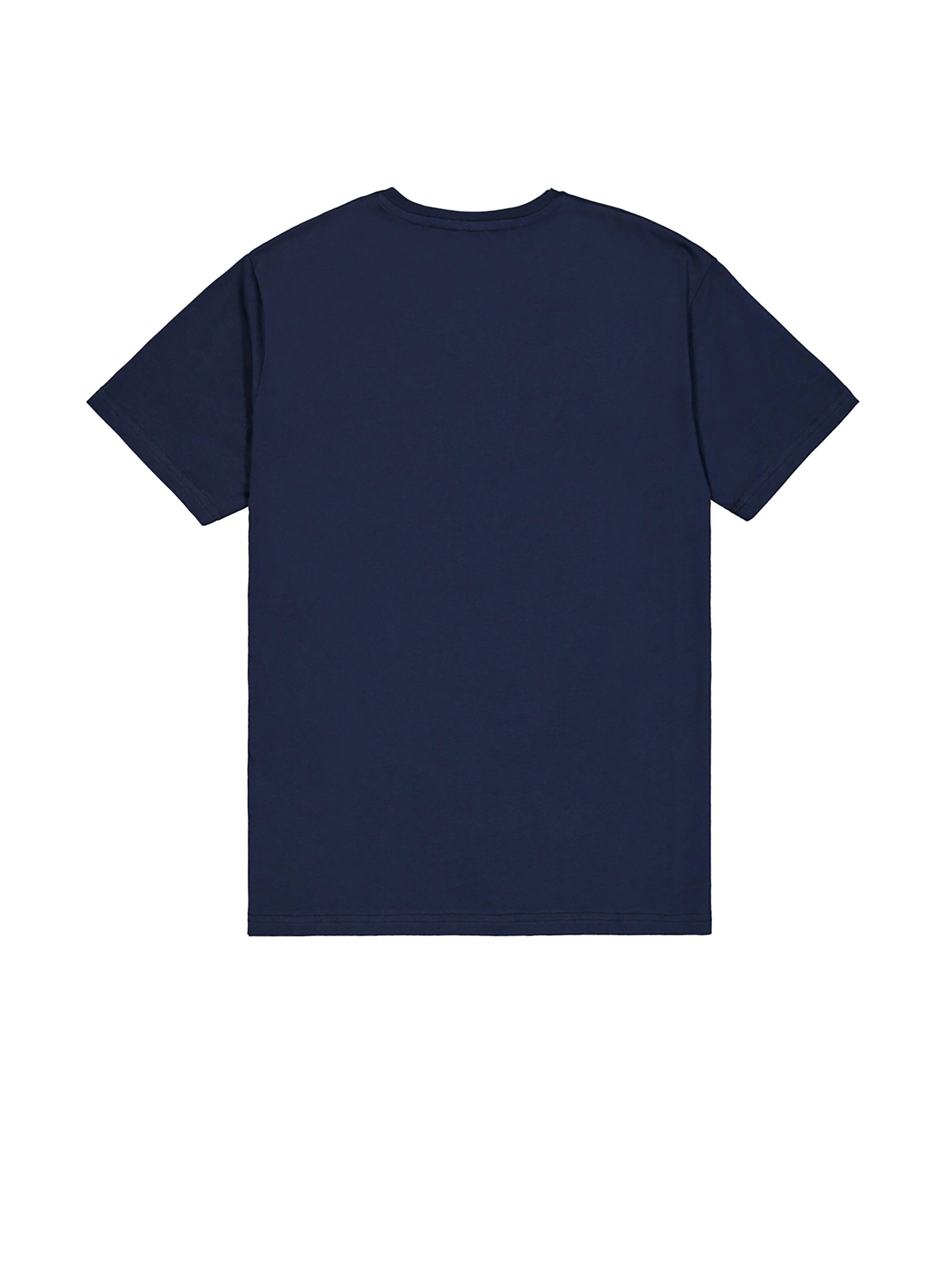 ALPHA INDUSTRIES Shirt 'Basic V-Neck'‌‌‌ in Blau