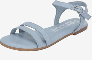 FREUDE Strap Sandals 'Asti' in Blue: front