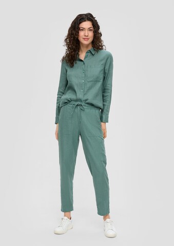 Regular Pantalon s.Oliver en vert