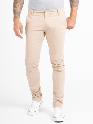 Indumentum Slimfit Hose in Beige: predná strana