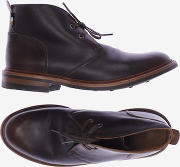 Allen Edmonds Stiefel 41,5 in Braun: predná strana