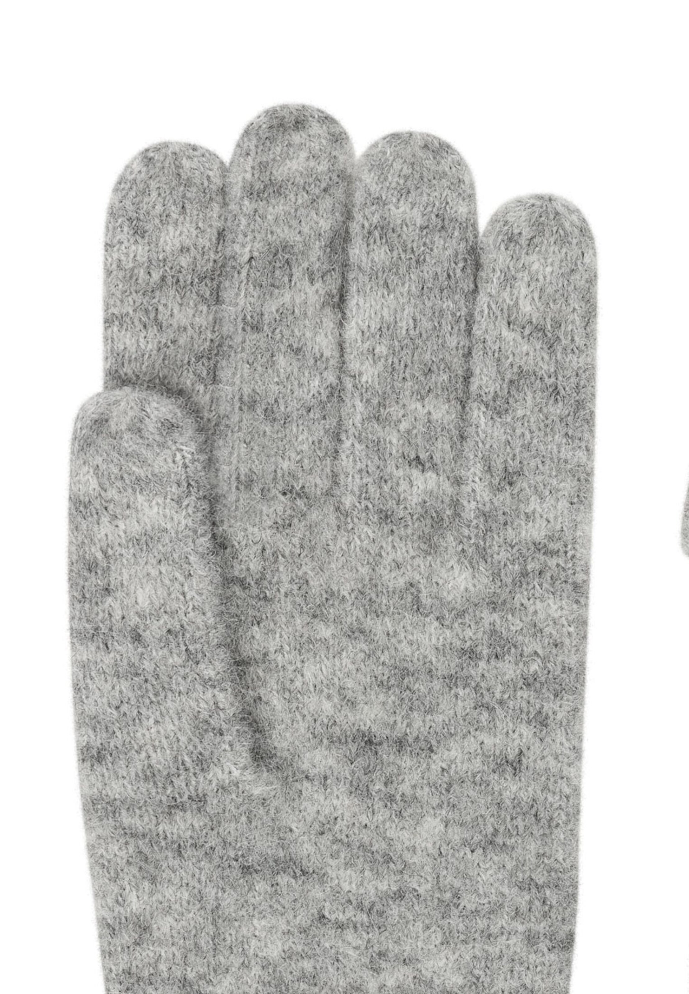 Roeckl Strickhandschuhe 'SNOW TIME' in Grau