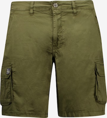 Pantalon cargo 'Slog' Deeluxe en vert : devant