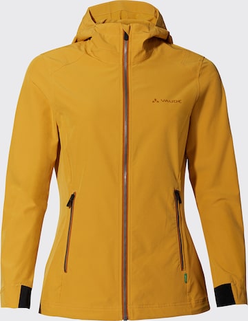 VAUDE Outdoor Jacket 'Neyland' in Yellow: front