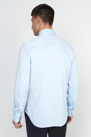 Matinique Regular fit Button Up Shirt 'Trostol ' in Blue