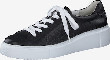 Paul Green Sneakers in Black: front