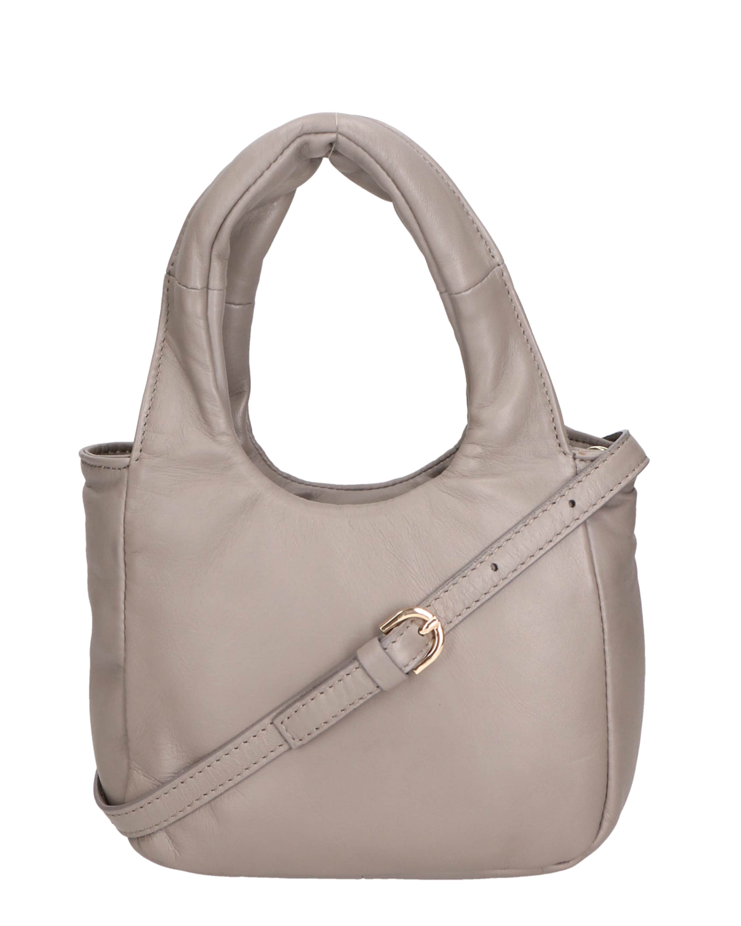 Borsa a mano di Gave Lux in grigio: frontale