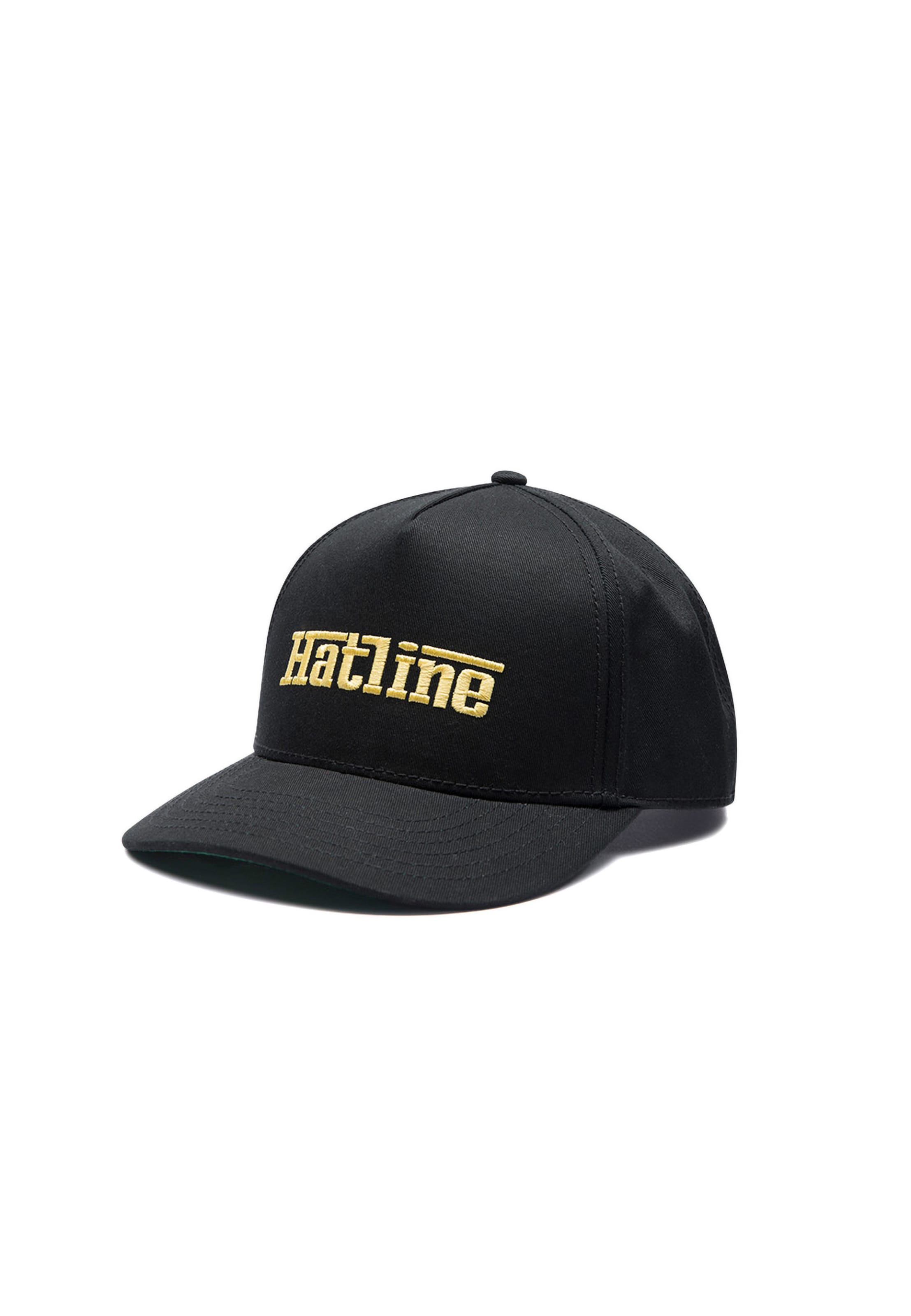 Casquette Hatline Lab en noir : devant