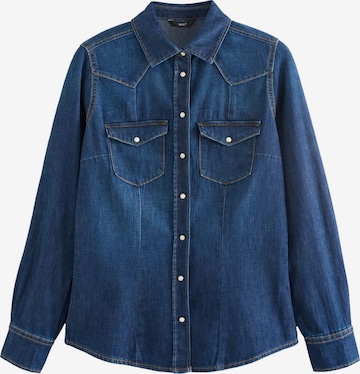 Next Pusero värissä sininen: etupuoli