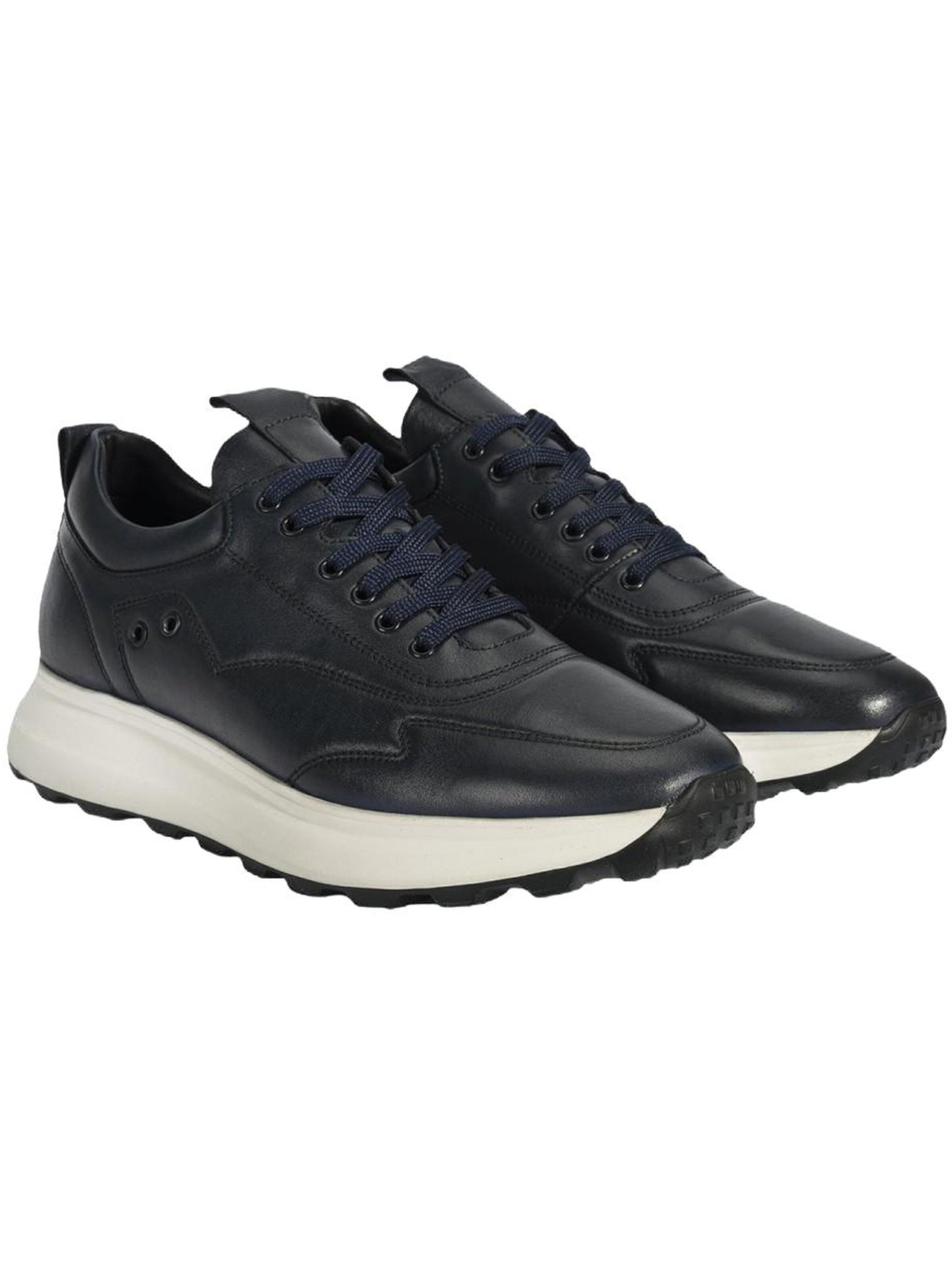 Desa Classic Flats 'Trainer' in Blue: front