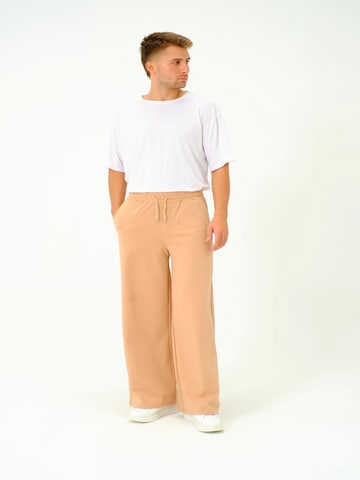 Wide Leg Pantalon C&City en marron