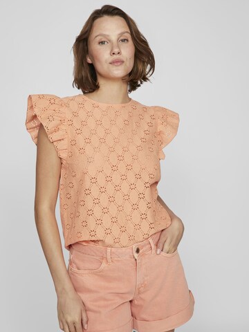 VILA Blouse in Oranje