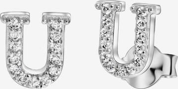 Lucardi Ohrringe in Silber: Vorderseite