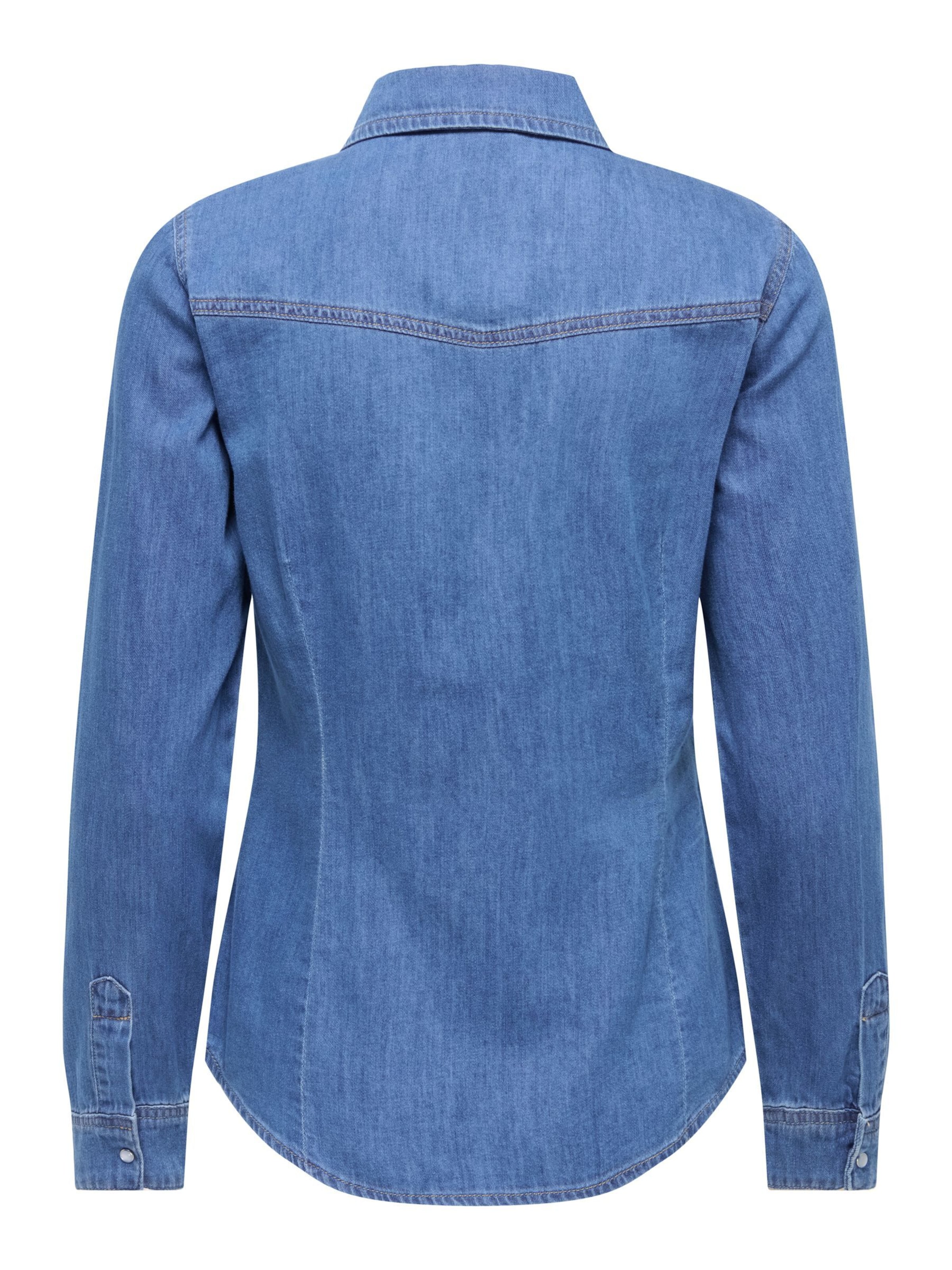 JDY Blouse 'JDYSANDIE' in Blue