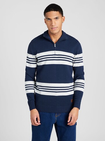 Springfield Pullover in Blau: Vorderseite