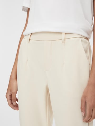 OBJECT - Tapered Pantalón 'Lisa' en beige