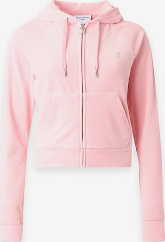 Juicy Couture Tall Sweat jacket 'MADISON' in Pink: front