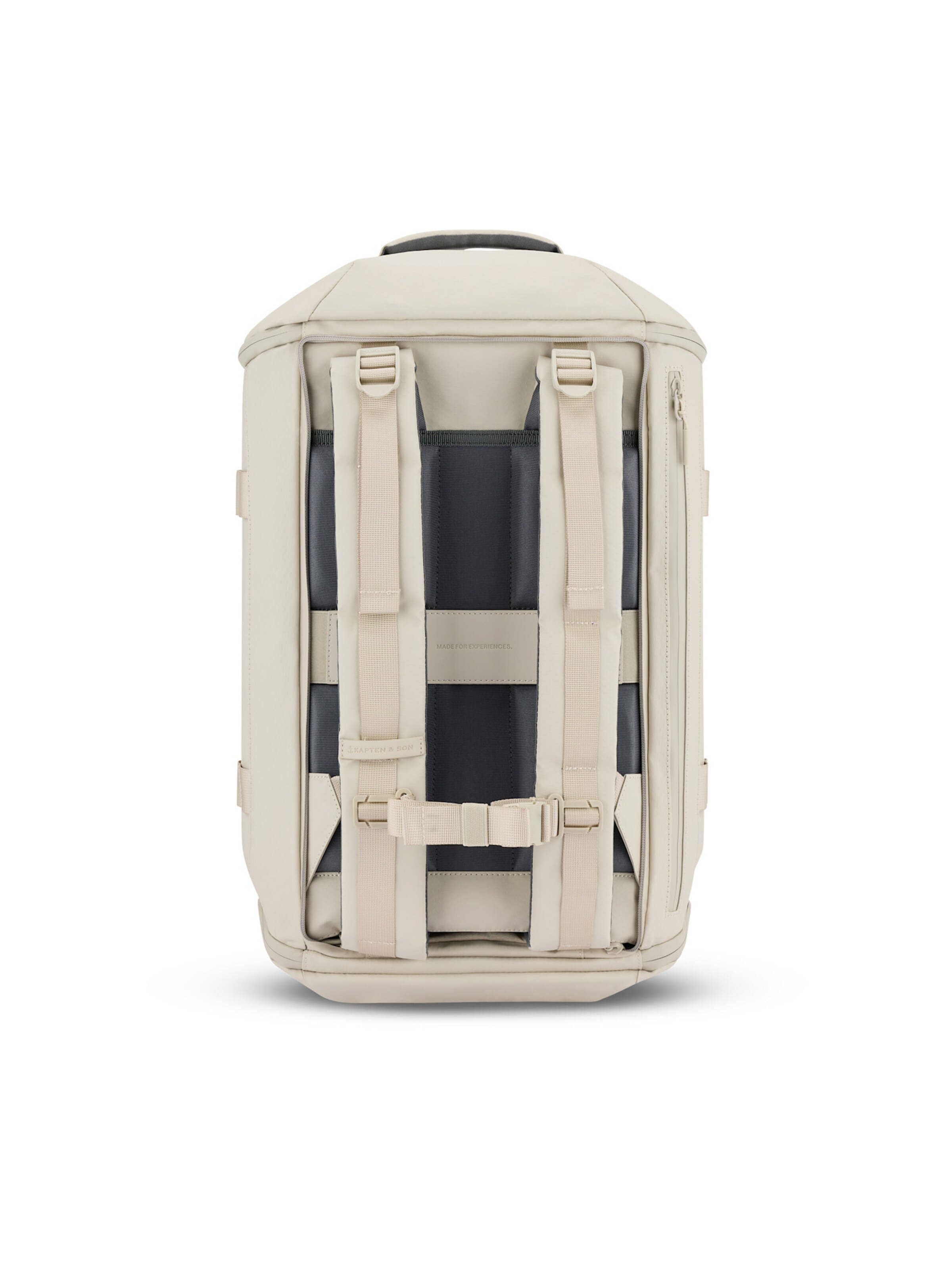 Sac de voyage 'Lisbon Duffle Backpack Small' Kapten & Son en beige