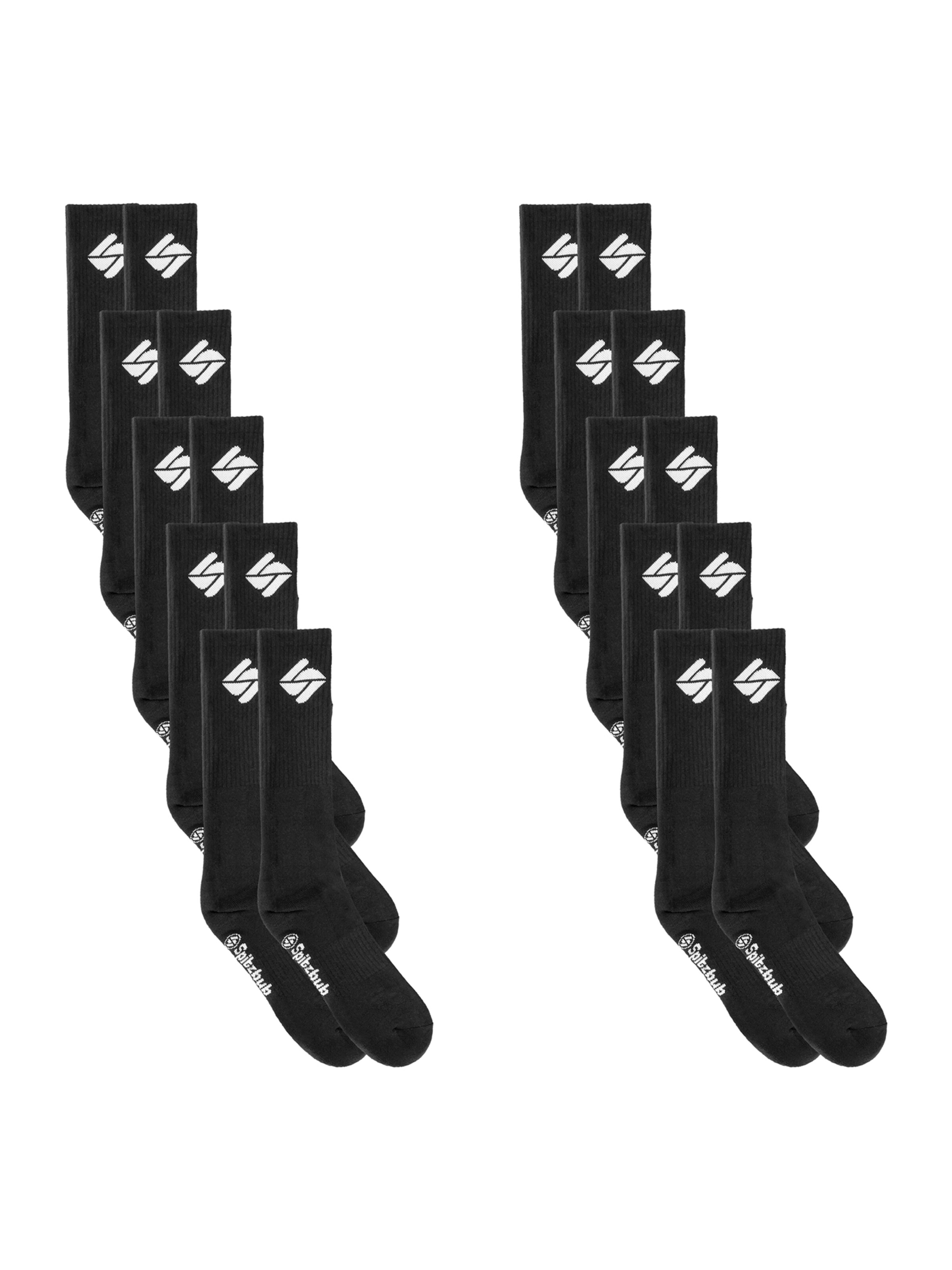 Chaussettes de sport SPITZBUB en noir