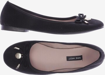 Nine West Flats & Loafers in 39 in Black: front