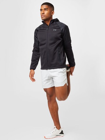 UNDER ARMOUR Sportsweatvest in Zwart