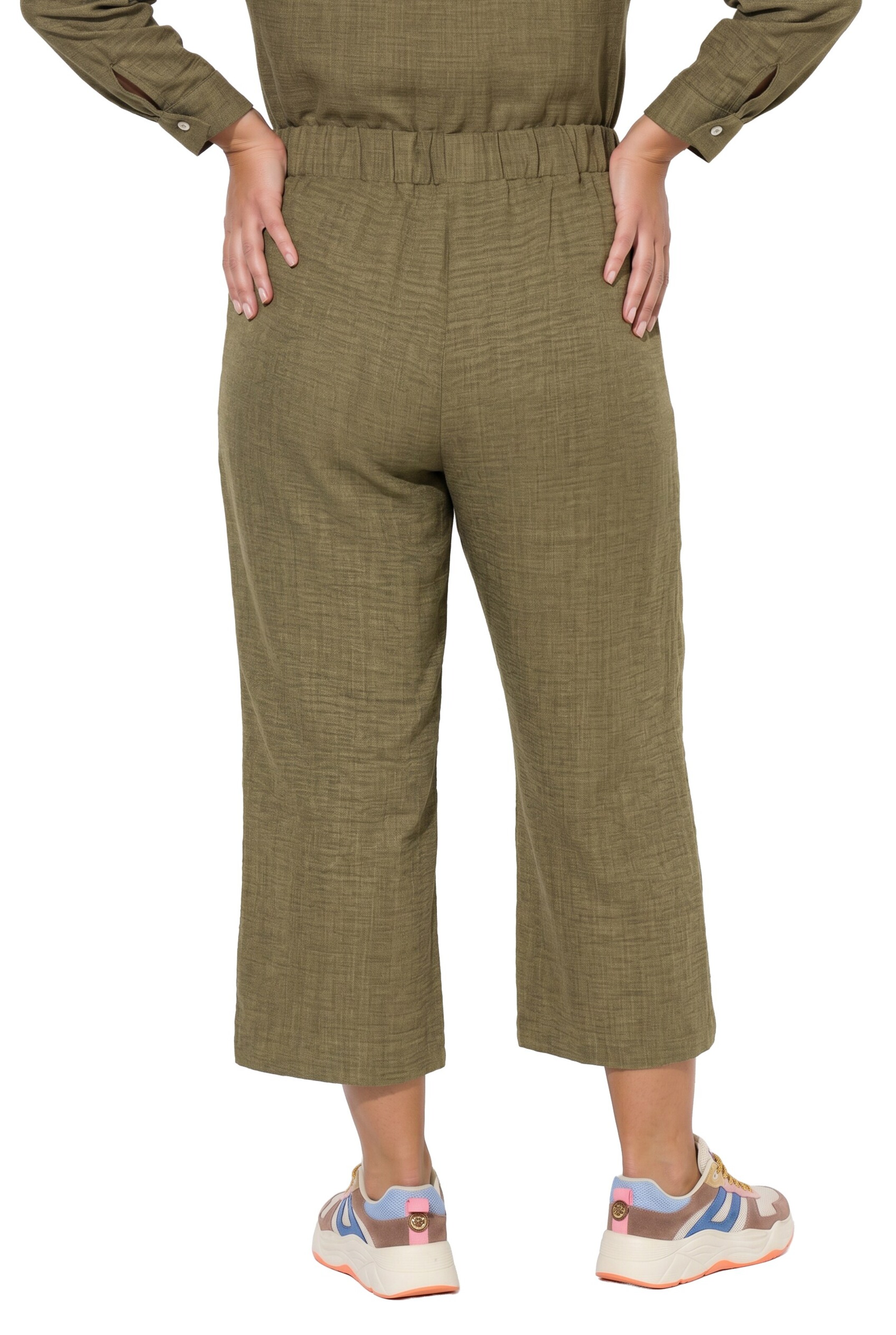 MIAMODA Loosefit Broek in Groen
