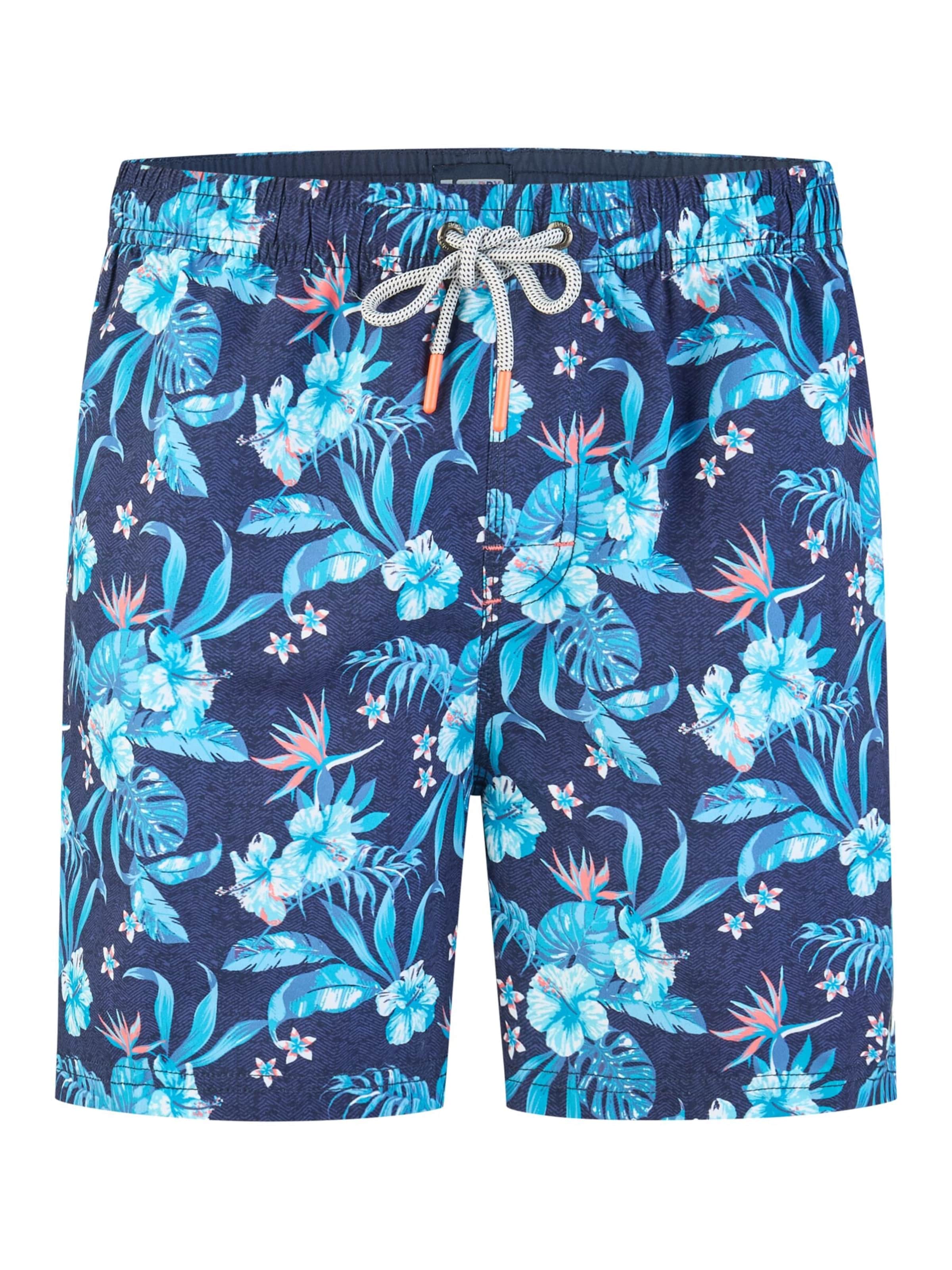 Happy Shorts Zwemshorts in Blauw: voorkant