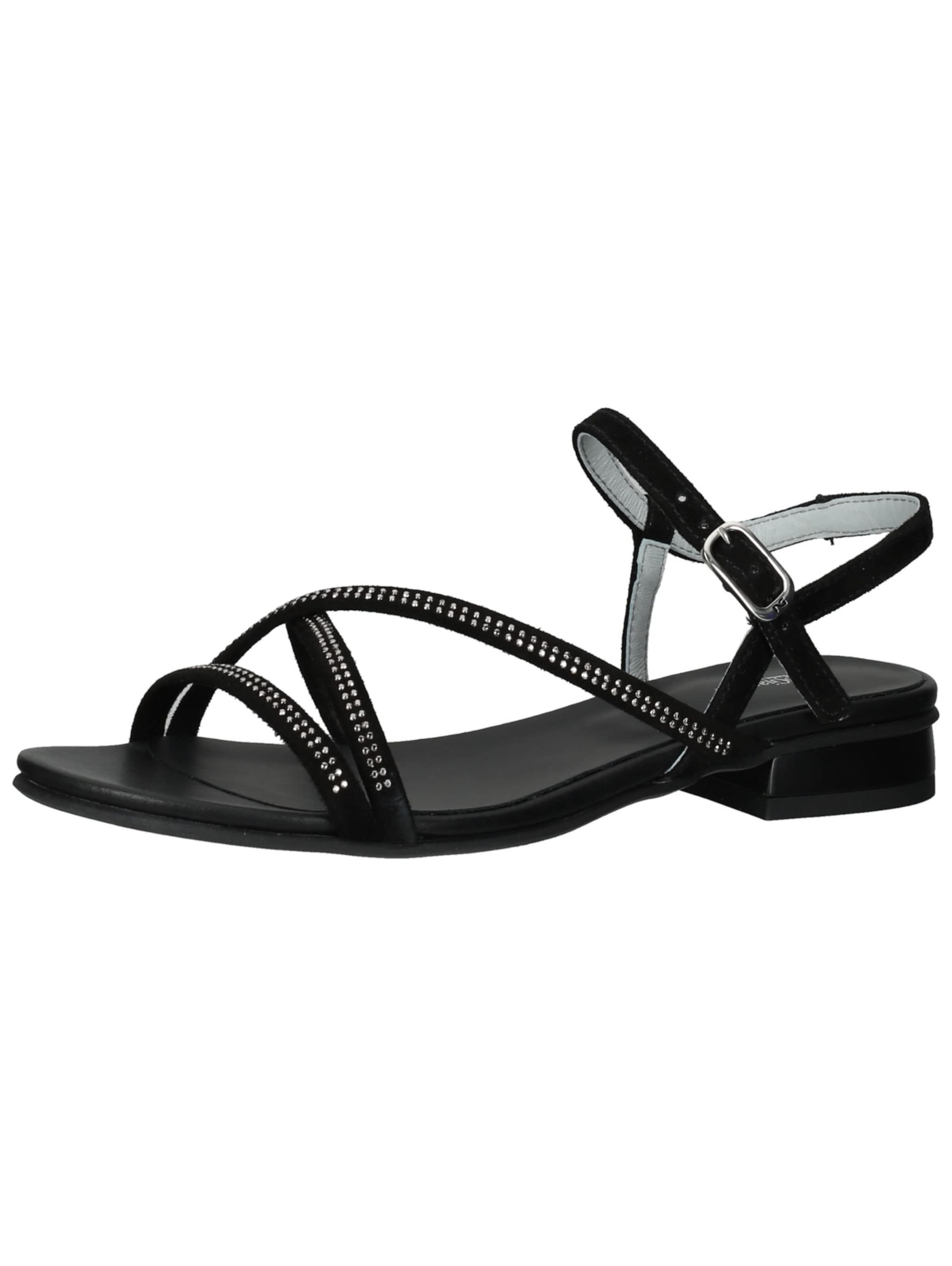 Nero Giardini Strap sandal in Black: front