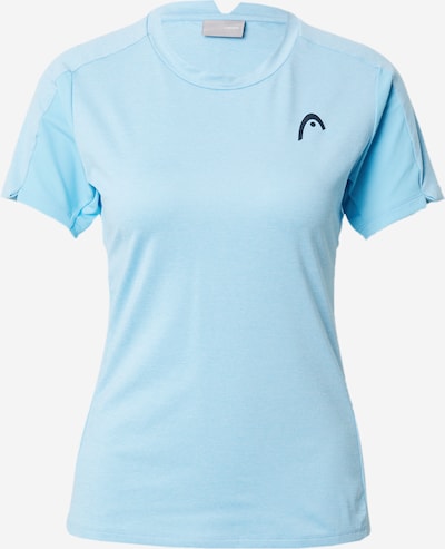 HEAD T-shirt fonctionnel en bleu marine / bleu clair, Vue avec produit