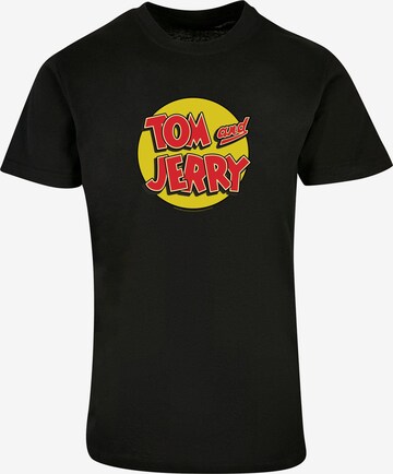 ABSOLUTE CULT Shirt 'Tom and Jerry' in Zwart: voorkant