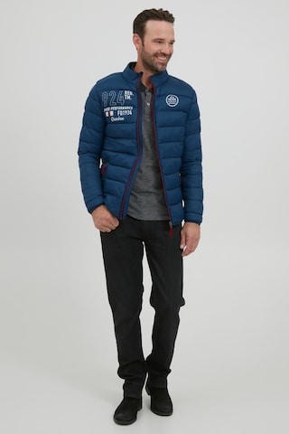 FQ1924 Between-Season Jacket 'Arnvid' in Blue