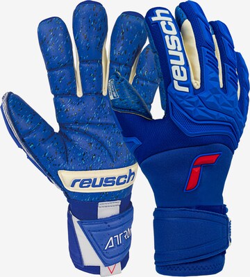 REUSCH Sporthandschuhe 'Attrakt Freegel Fusion Goaliator' in Blau