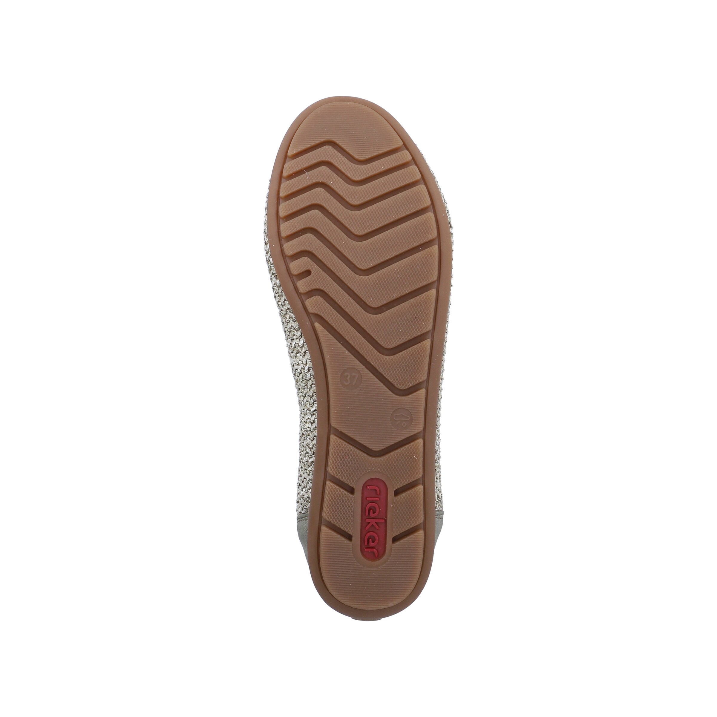 Ballerines '43850' Rieker en vert