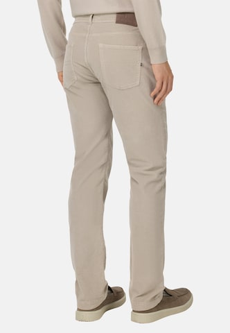 Coupe slim Pantalon Boggi Milano en beige