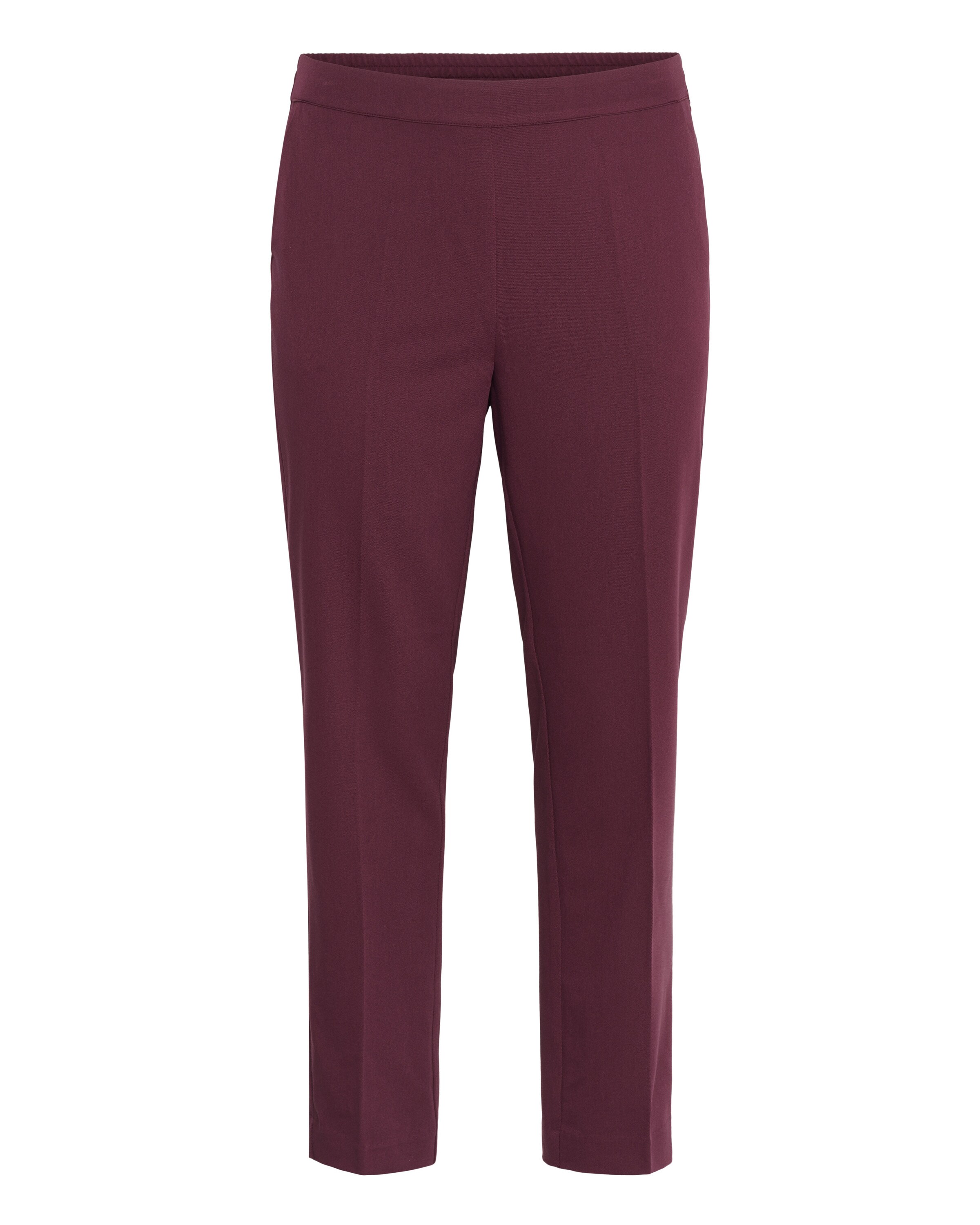 KAFFE CURVE Broek 'Sakira' in Rood: voorkant