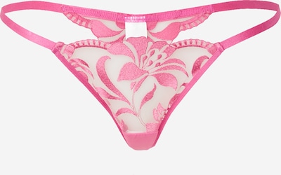 Bluebella String 'Leonora' en rose / transparent, Vue avec produit